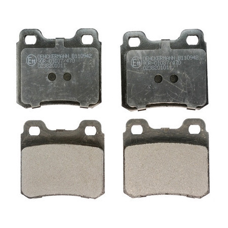 DENCKERMANN B110942 Brake Pads Set Rear for