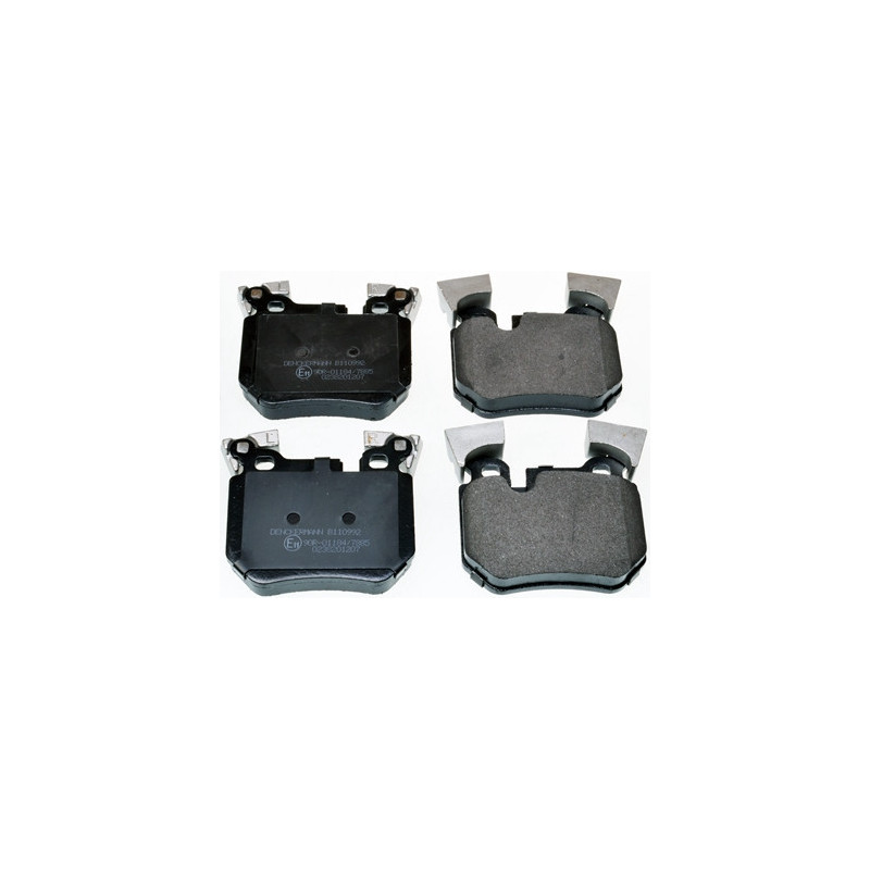 DENCKERMANN B110992 Bremsbeläge Hinten für