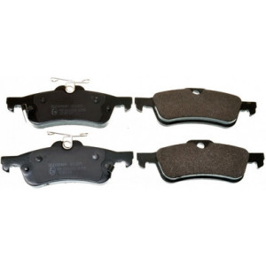 DENCKERMANN B111075 Pastillas de freno Trasero para