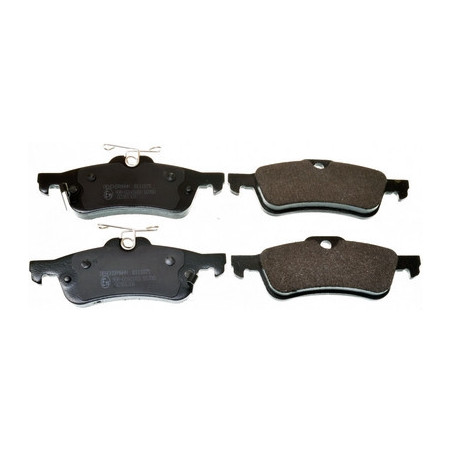 DENCKERMANN B111075 Brzdové platničky Zadné pre