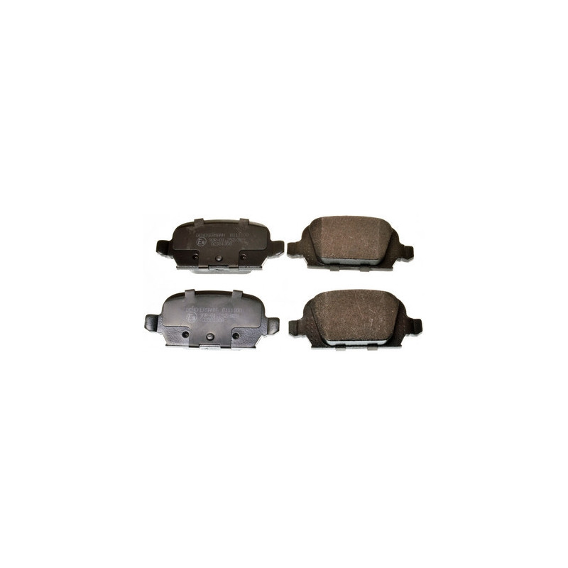 DENCKERMANN B111100 Brake Pads Set Rear for