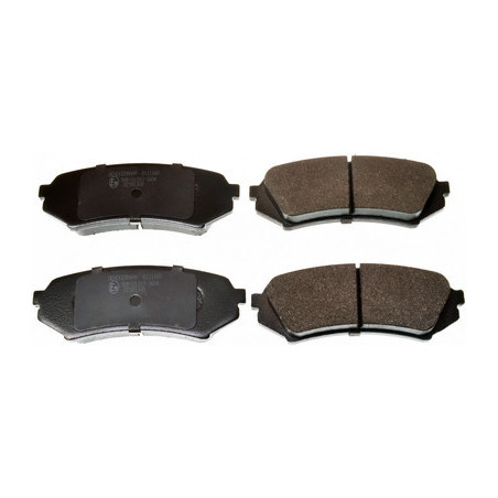 DENCKERMANN B111160 Bremsbeläge Hinten für