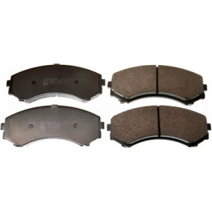 DENCKERMANN B111162 Brzdové platničky Predné pre