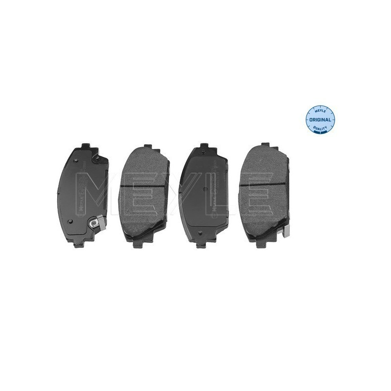MEYLE 025 258 7516 Brzdové platničky predné pre Mazda 3 CX-3