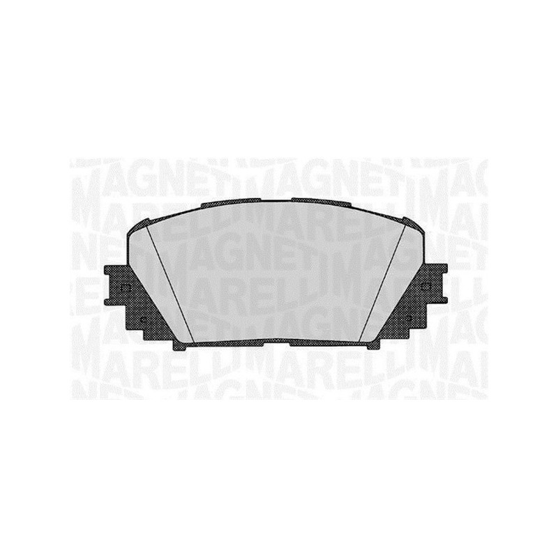 MAGNETI MARELLI 363916060627 Brake Pads Set Front for