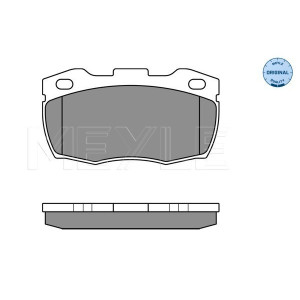 MEYLE 025 215 1918 Brzdové platničky predné pre Land Rover Defender