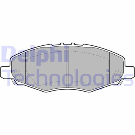 DELPHI LP2059 Brake Pads Set Front for