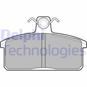 DELPHI LP2281 Plaquettes de frein Avant pour