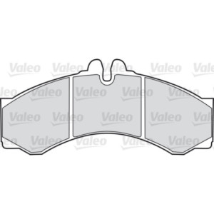 VALEO 541663 Klocki hamulcowe Przód dla