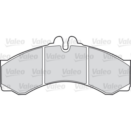 VALEO 541663 Brake Pads Set Front for