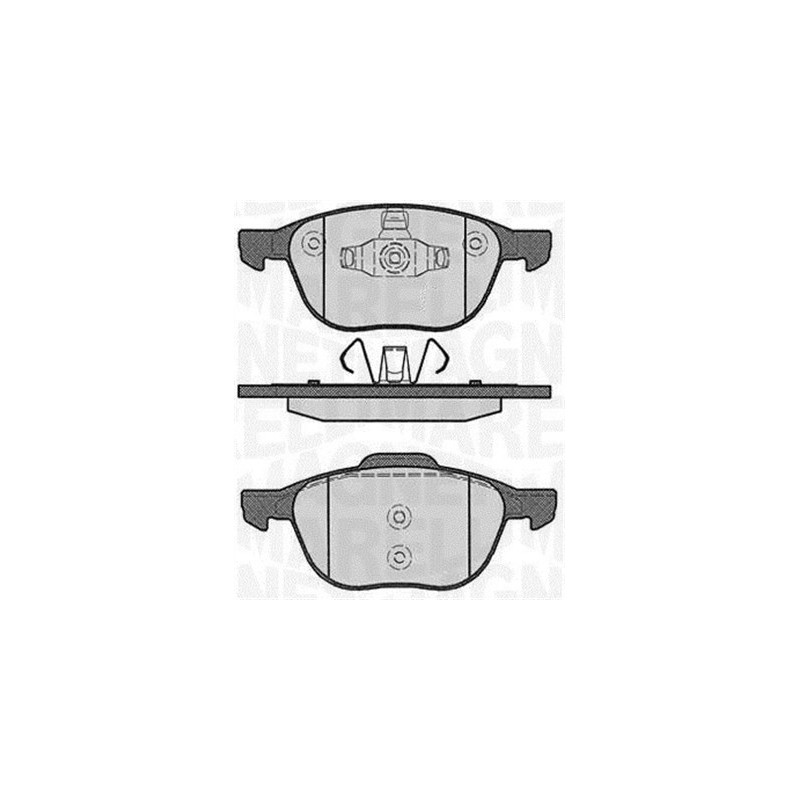 MAGNETI MARELLI 363916060244 Brake Pads Set Front for