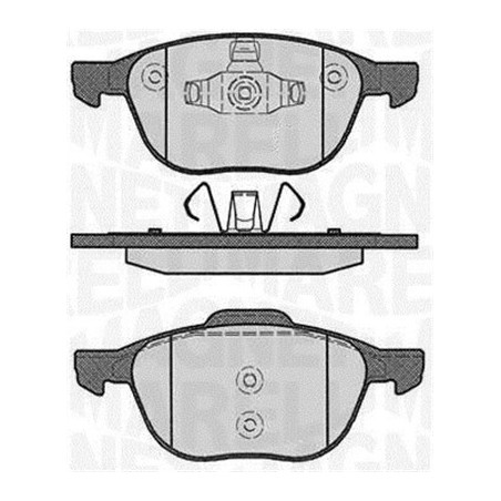 MAGNETI MARELLI 363916060244 Brake Pads Set Front for