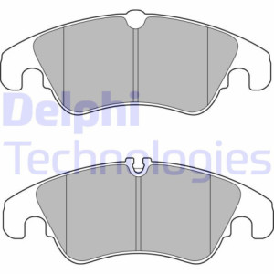 DELPHI LP2715 Brzdové platničky Predné pre