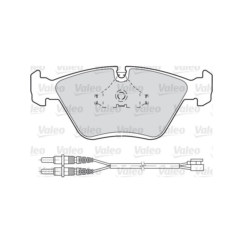 VALEO 598281 Plaquettes de frein Avant pour