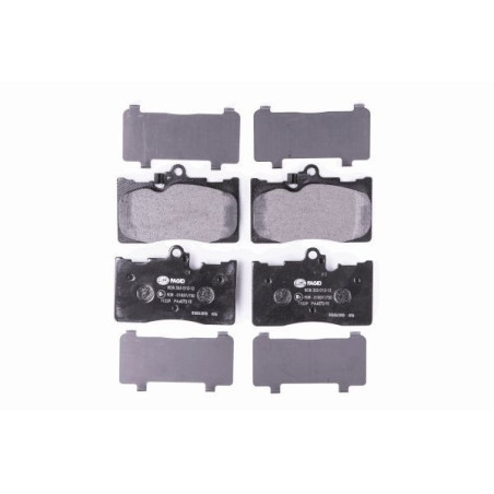 HELLA 8DB 355 012-121 Brake Pads Set Front for
