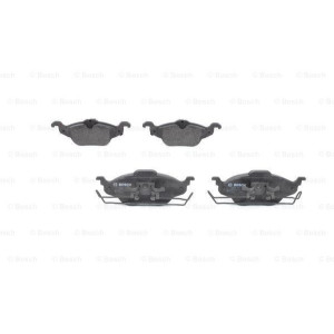 Pastiglie freno Anteriore per Opel Vauxhall Astra G Zafira A BOSCH 0 986 424 456