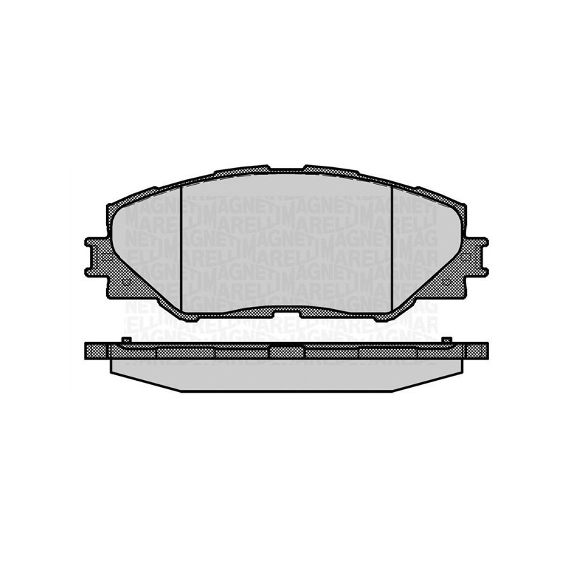 MAGNETI MARELLI 363916060632 Brake Pads Set Front for