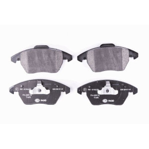 HELLA 8DB 355 011-811 Plaquettes de frein Avant pour