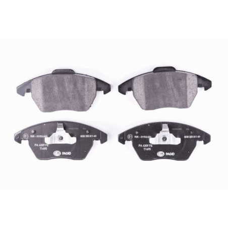 HELLA 8DB 355 011-811 Bremsbeläge Vorne für