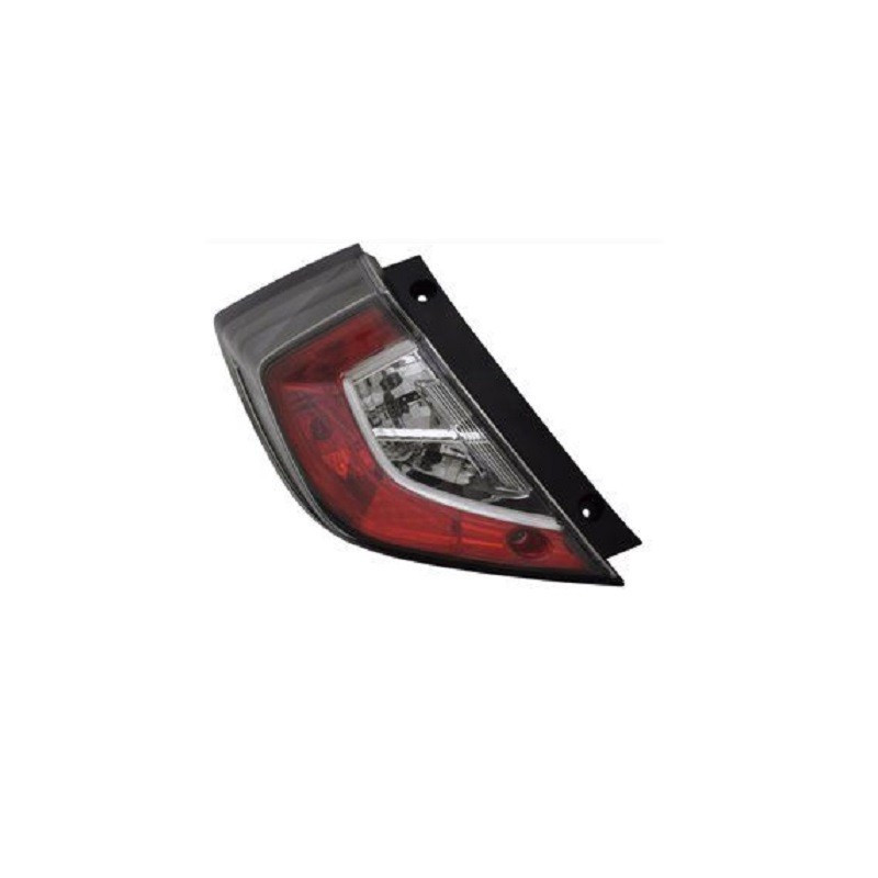 Rear Light Left LED for Honda Civic X Liftback TYC 11-14630-06-2