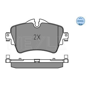 MEYLE 025 221 8719 Brzdové destičky přední pro 2 Hatchback Convertible Clubman Countryman 1 X1 X2