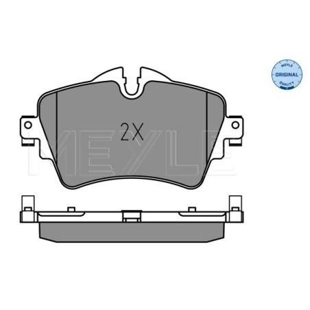 MEYLE 025 221 8719 Brake Pads Set Front for 2 Hatchback Convertible Clubman Countryman 1 X1 X2