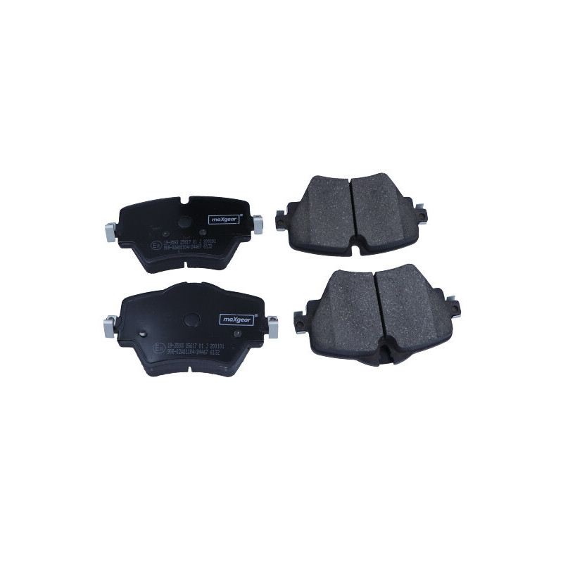 MAXGEAR 19-3593 Pastiglie freno anteriore per 2 5 3 Countryman X1 X2 X3 4 Clubman 1 X4 Z4 Hatchback