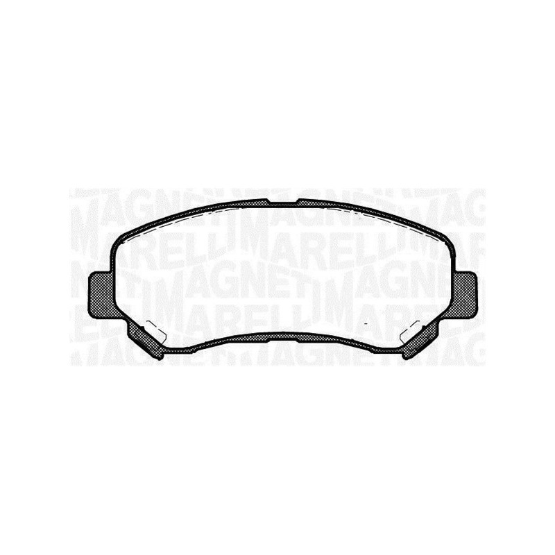 MAGNETI MARELLI 363916060351 Brake Pads Set Front for