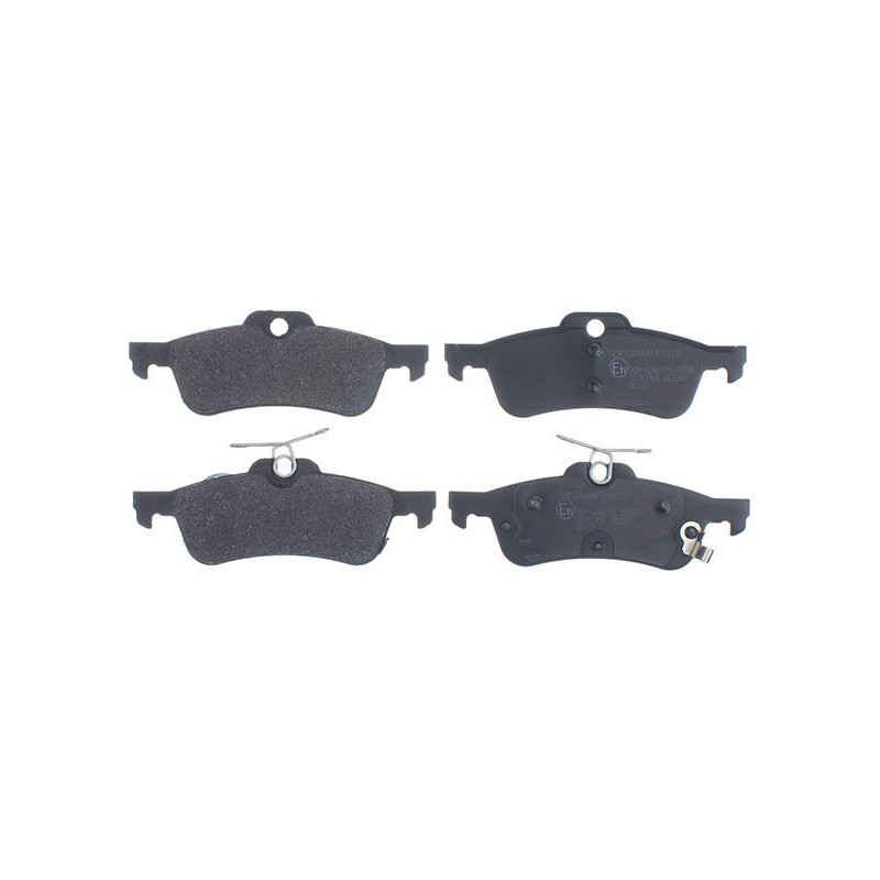 DENCKERMANN B111310 Bremsbeläge Hinten für