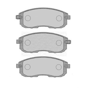 MAGNETI MARELLI 363916060695 Brzdové platničky Predné pre