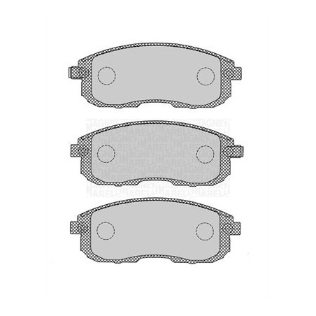 MAGNETI MARELLI 363916060695 Brake Pads Set Front for
