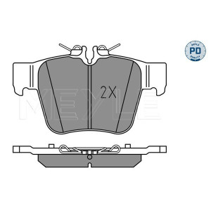 MEYLE 025 224 2316/PD Pastiglie freno posteriore per Mercedes GLC C