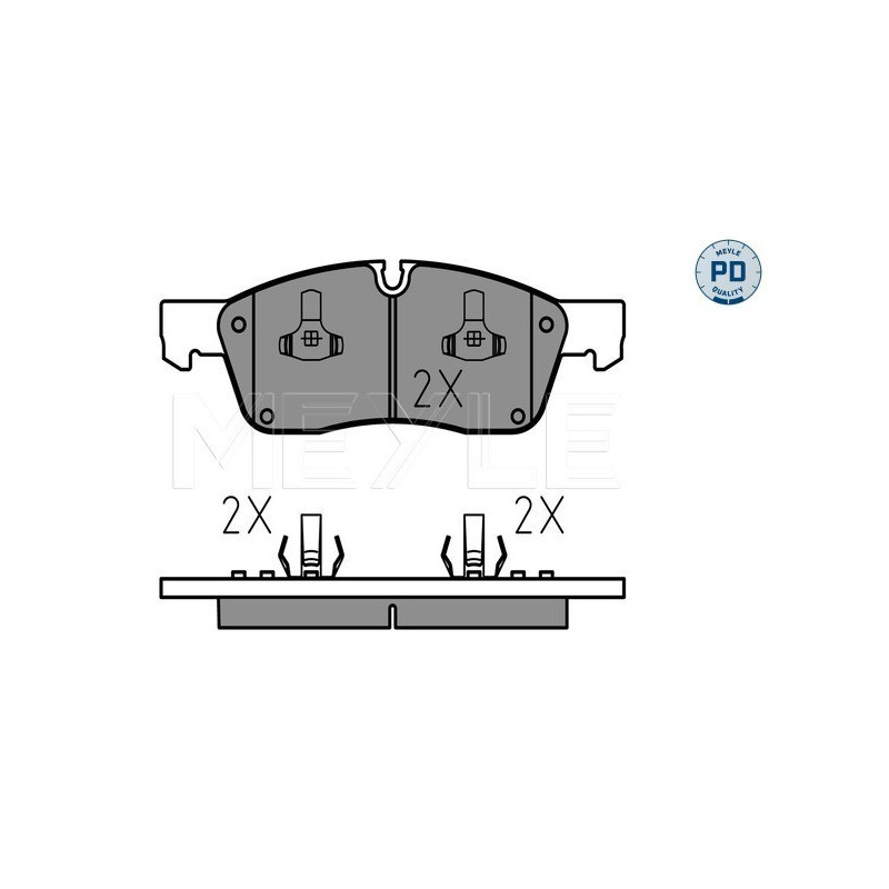MEYLE 025 251 9021/PD Brake Pads Set Front for