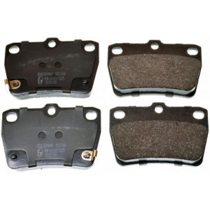 DENCKERMANN B111166 Brake Pads Set Rear for