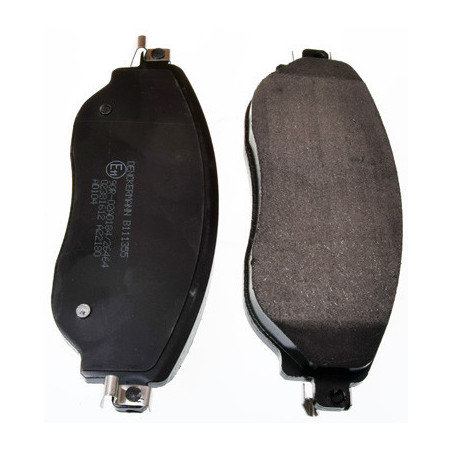 DENCKERMANN B111355 Pastillas de freno Delantero para