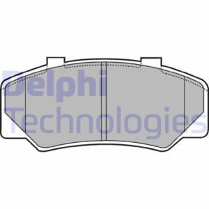 DELPHI LP438 Brzdové platničky Predné pre