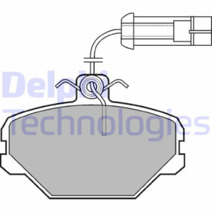 DELPHI LP566 Pastiglie freno Anteriore per