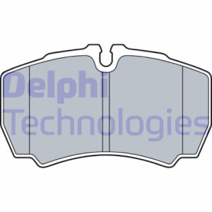 DELPHI LP3573 Pastillas de freno Trasero para