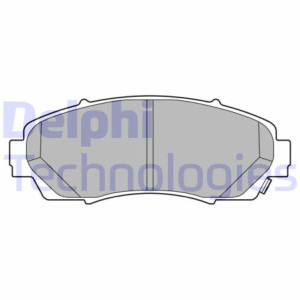 DELPHI LP3613 Pastillas de freno Delantero para