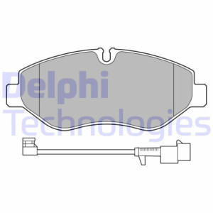 DELPHI LP3621 Pastillas de freno Delantero para