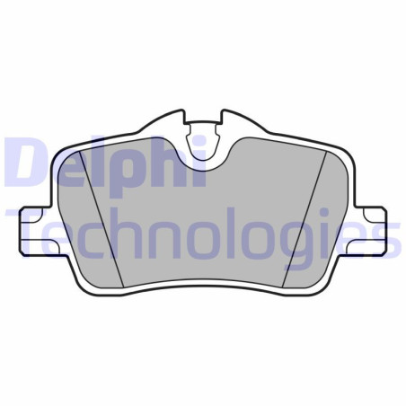 DELPHI LP3606 Brake Pads Set Rear for