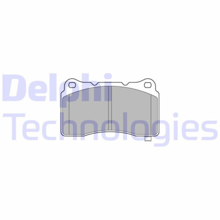 DELPHI LP3575 Brzdové platničky Predné pre