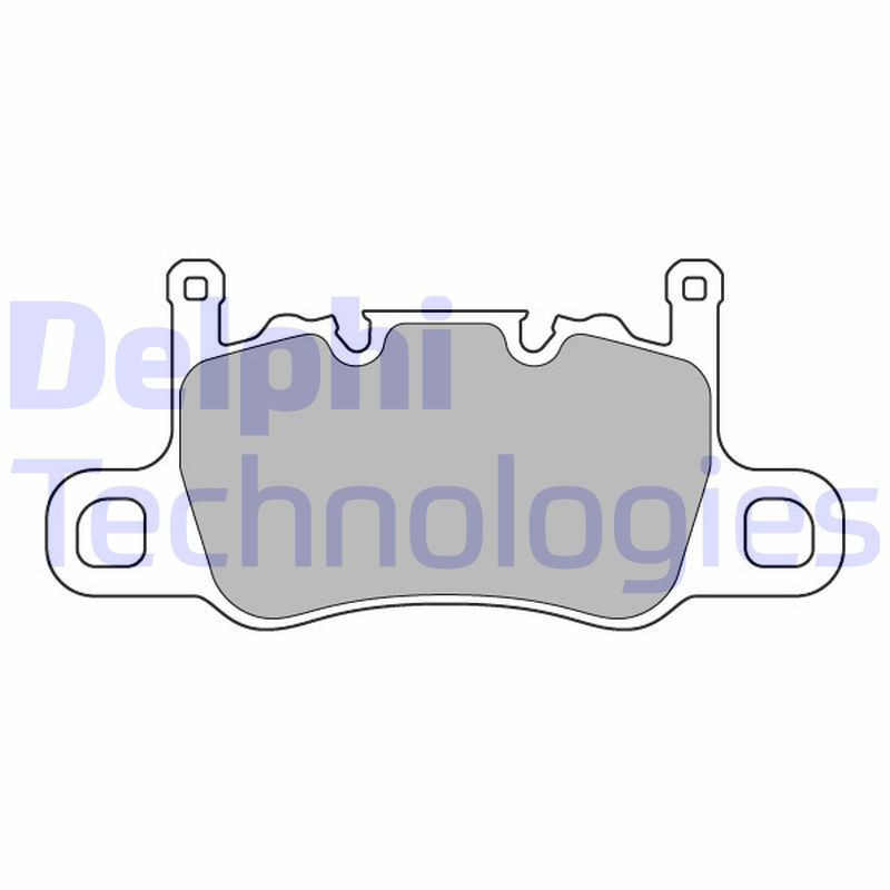 DELPHI LP3585 Pastiglie freno Posteriore per