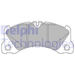 DELPHI LP3612 Pastiglie freno Anteriore per