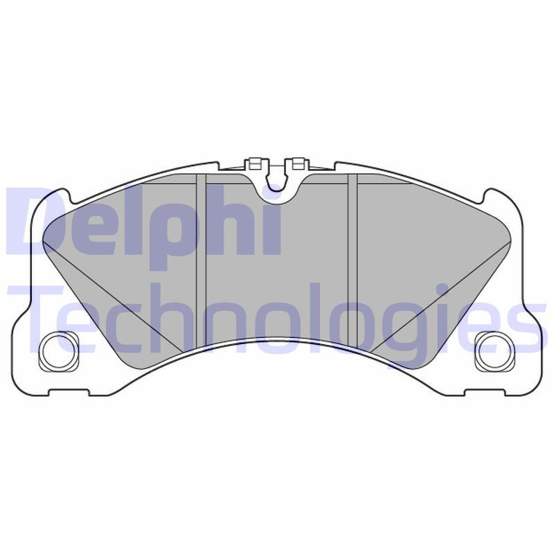 DELPHI LP3612 Klocki hamulcowe Przód dla