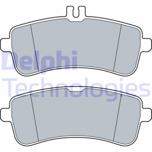 DELPHI LP3542 Brzdové platničky Zadné pre