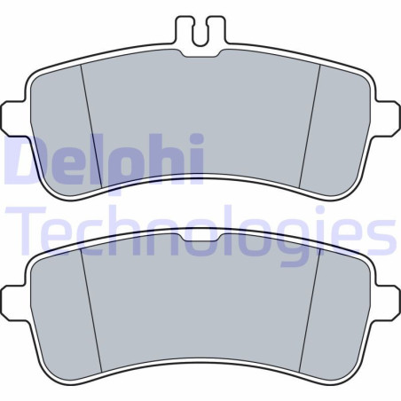 DELPHI LP3542 Pastiglie freno Posteriore per