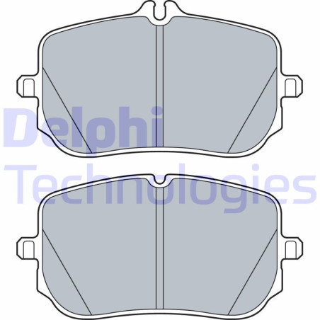 DELPHI LP3539 Brzdové platničky Predné pre