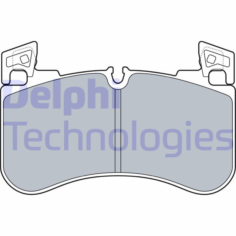 DELPHI LP3540 Plaquettes de frein Avant pour