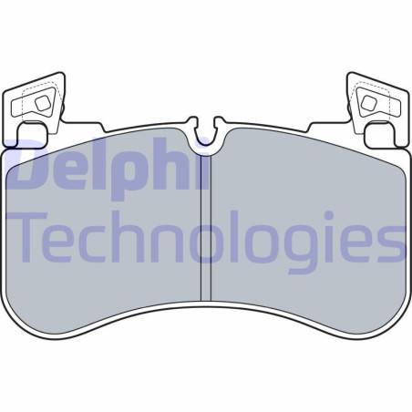 DELPHI LP3540 Brzdové platničky Predné pre